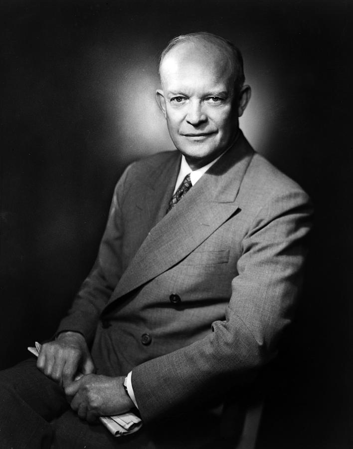 Dwight Eisenhower - President of the United States of America Photograph by International  Images