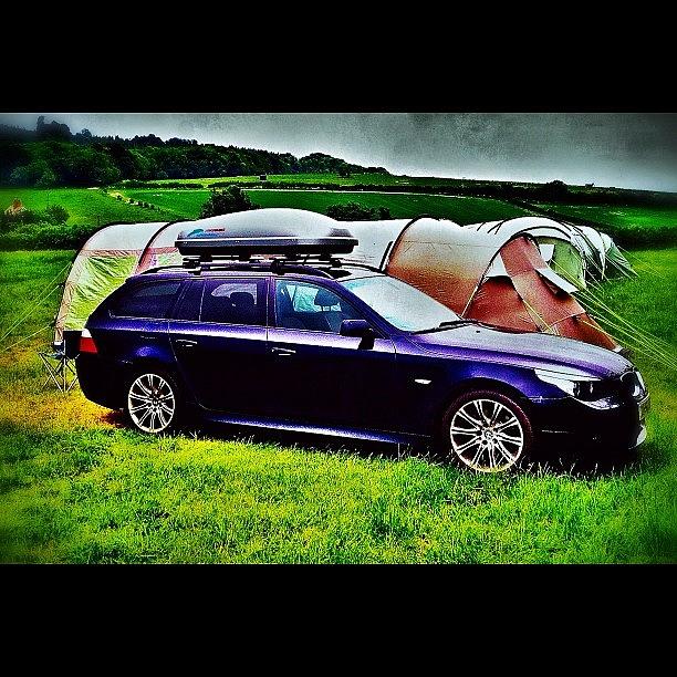 Camping Photograph - #e61 #bmw #msporttouring #camping by Mark  Thornton