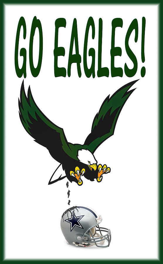 Eagles vs Dallas Digital Art by Bill Cannon