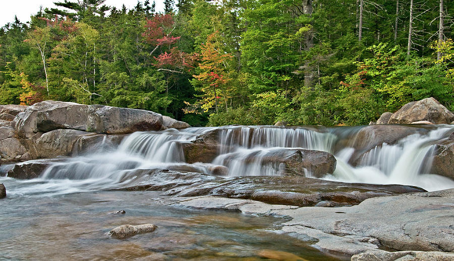 Early Autumn at the Lower Falls Photograph by Paul Mangold