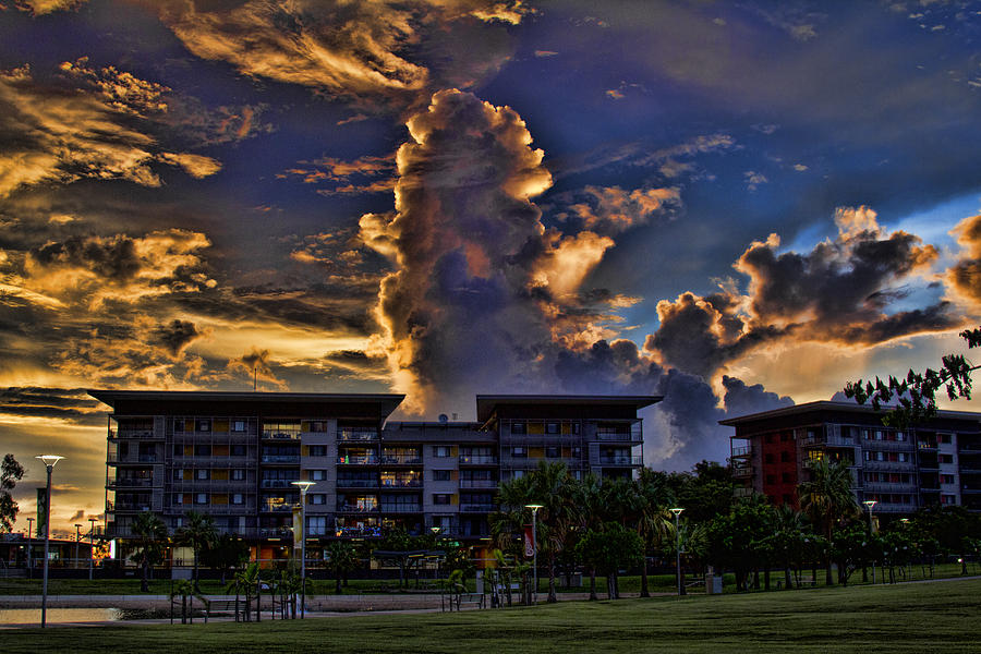 Early Evening Cloud Spectacular Photograph by Douglas Barnard