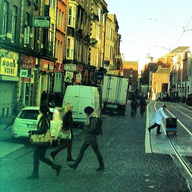 Dublin Photograph - Early Morning #dublin by David Lynch Dublin Photograph - Early Morning #dublin by David Lynch