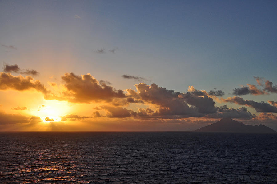 Caribbean Photograph - Early Morning Sunrise  by Sabrina Hall