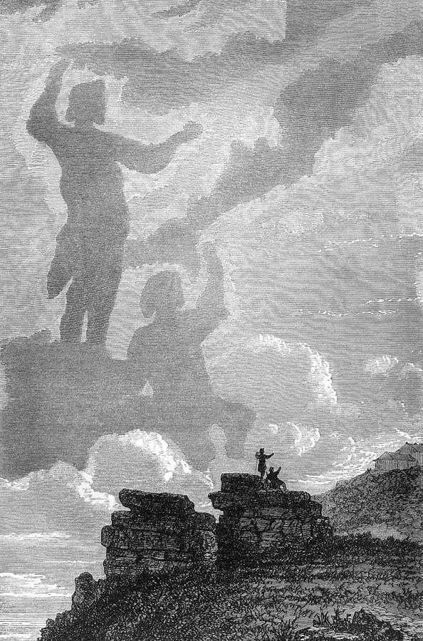 Early Sighting Of Brocken Spectres, 1797 Photograph by 
