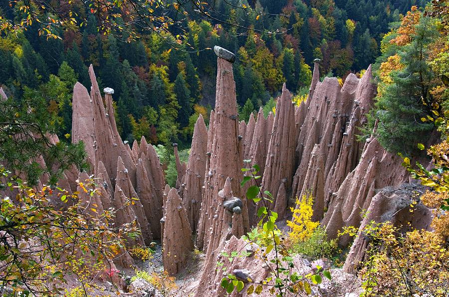 Earth Pyramids, Italy Photograph by Dr Juerg Alean - Fine Art America