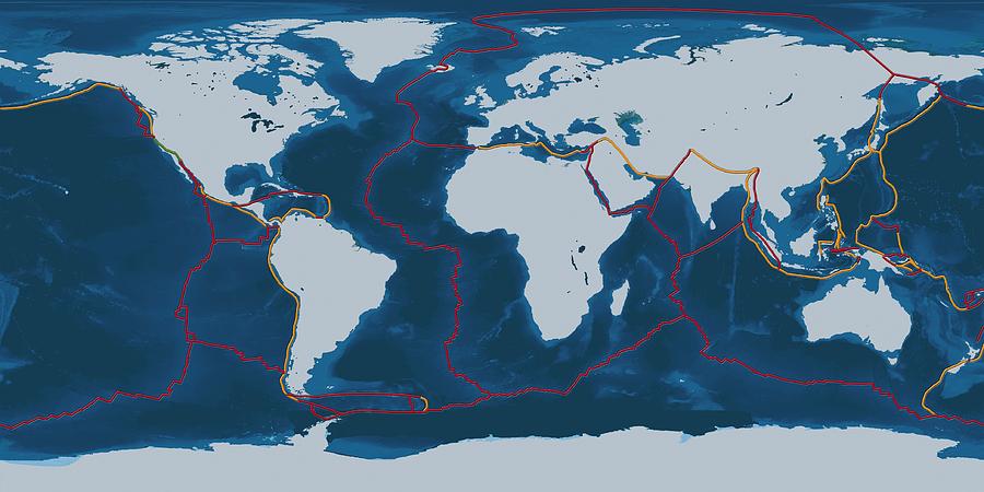 Earth's Tectonic Plates by Claus Lunau