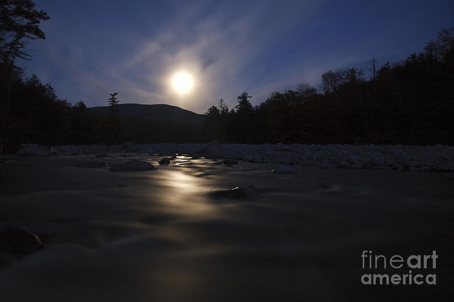 Nature Photograph - East Branch of the Pemigewasset River - Lincoln New Hampshire  by Erin Paul Donovan