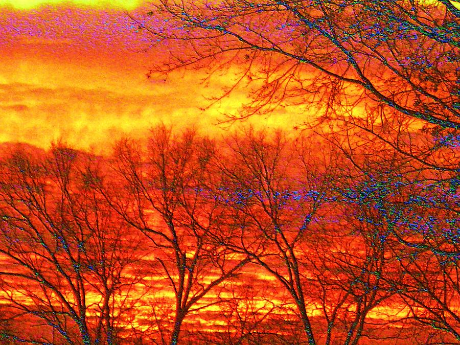 East Coast Sunset Photograph by Susan Carella