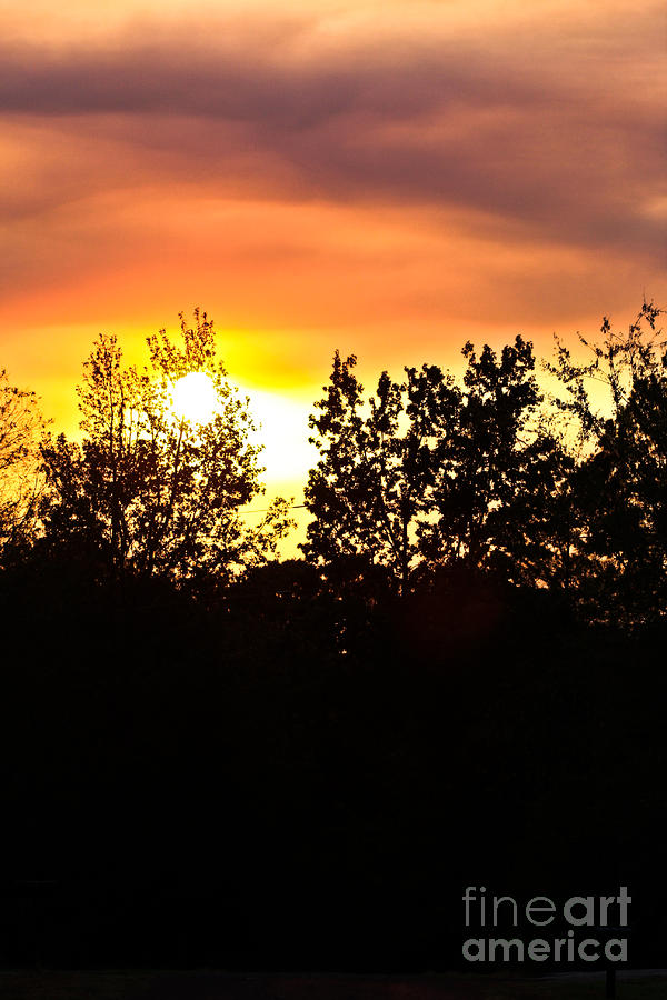 East Texas Sunset Photograph by Kim Henderson