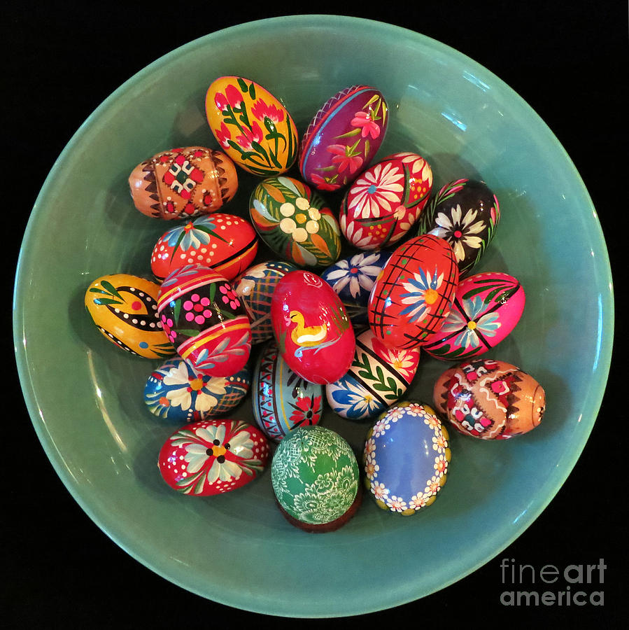 Easter Egg Mandala Photograph by Patricia Januszkiewicz