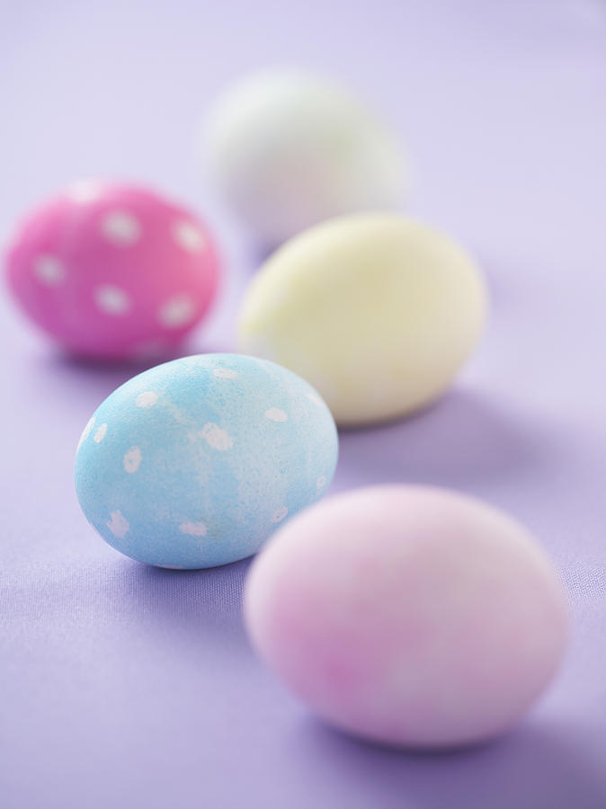 Easter Photograph - Easter Eggs by Jupiterimages