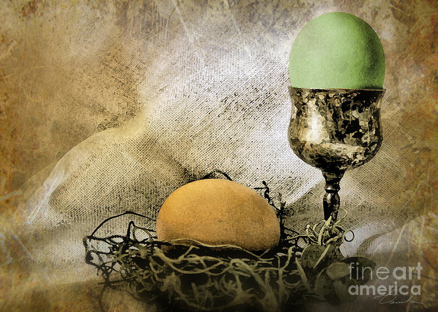 Easter with patina 2 Photograph by Danuta Bennett