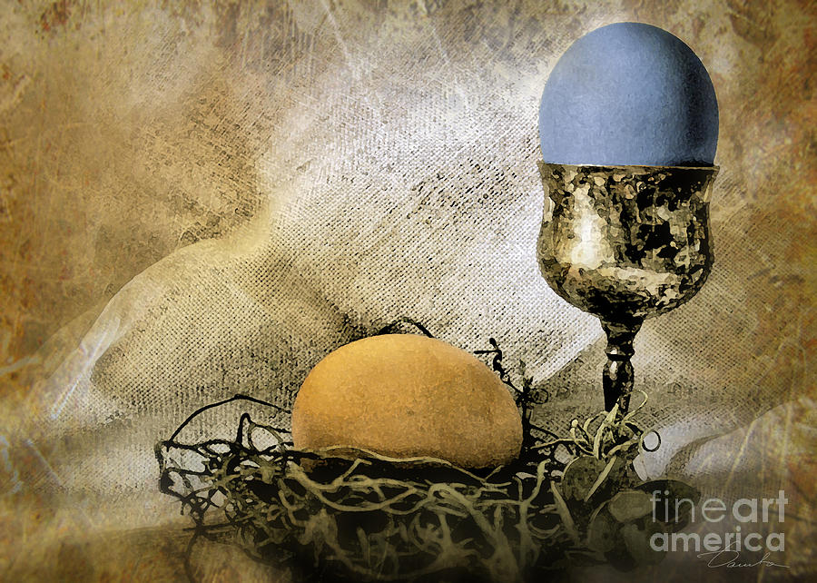 Easter with patina 3 Photograph by Danuta Bennett