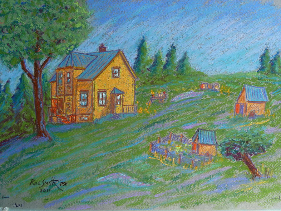 Eastern Points Island Pastel by Rae  Smith PSC