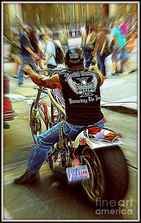Easy Rider Photograph by Padamvir Singh