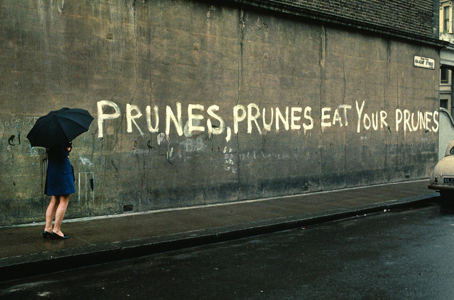 London Photograph - Eat your Prunes by Carl Purcell