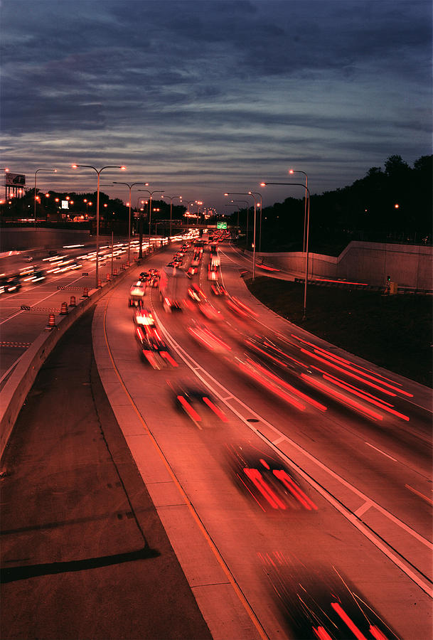 Edens Expressway Photograph by Kris Rasmusson