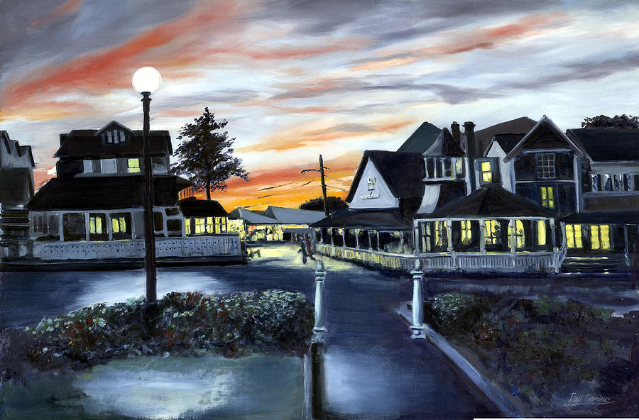 Edge of Town Painting by Paul Gardner