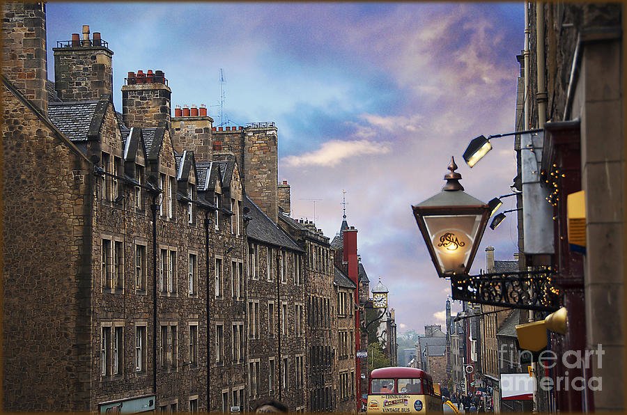 Edinburgh Mile Photograph by Jeanne  Woods