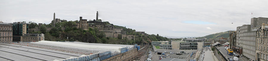 Edinburgh Station Panorama Photograph by Ian Kowalski