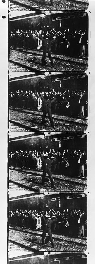 1903 Photograph - Edison: Film Strip, 1903 by Granger