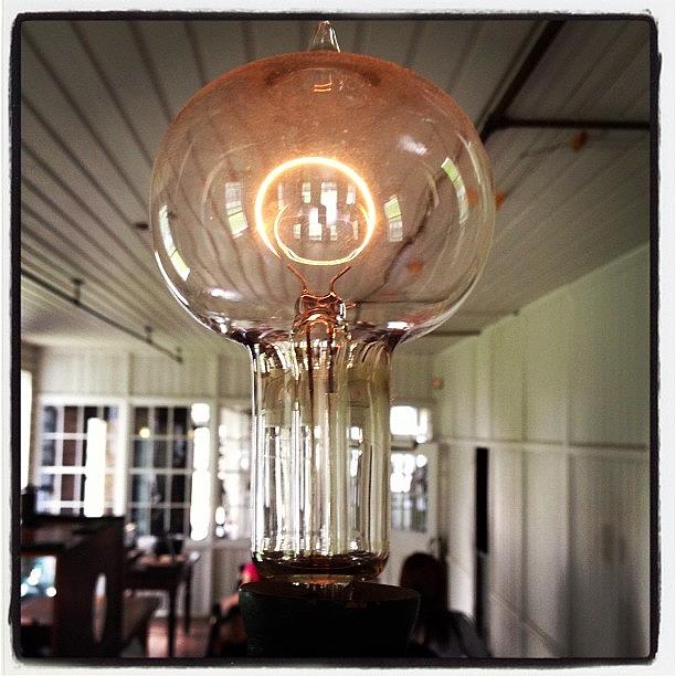 Edisons Light Bulb Photograph by Tony Yu