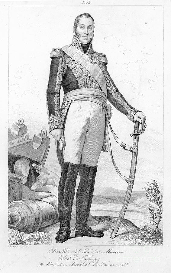 Edouard Mortier (1768-1835) Photograph by Granger