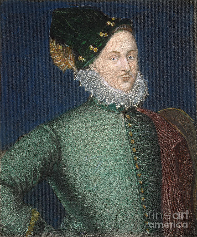 Edward De Vere (1550-1604) Photograph by Granger