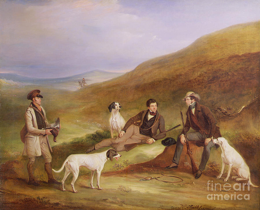 Edward Horner Reynard and his Brother George Painting by John E Ferneley