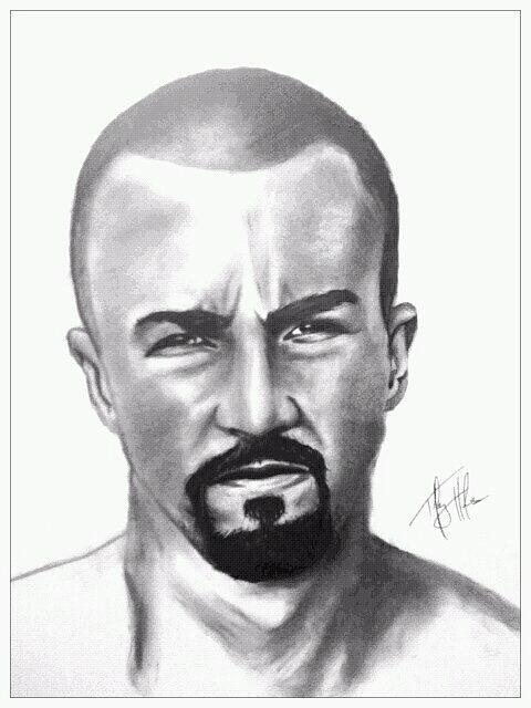 Edward Norton Drawing by Kipani Joi Hoskins - Fine Art America