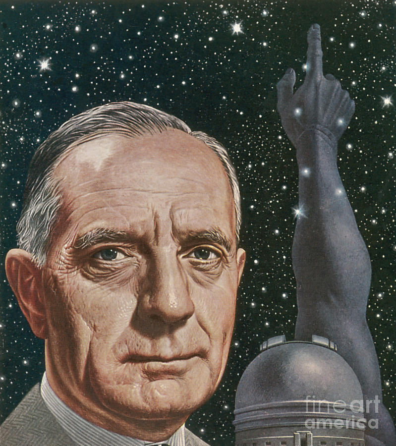 Edwin Hubble American Astronomer by Science Source