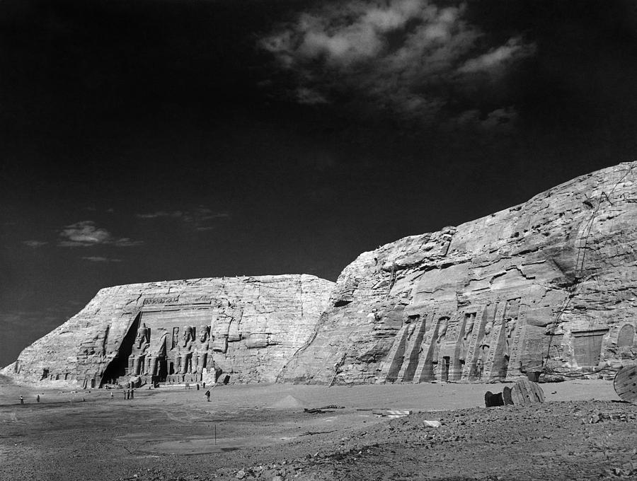 Egypt: Abu Simbel, 1968 Photograph by Granger
