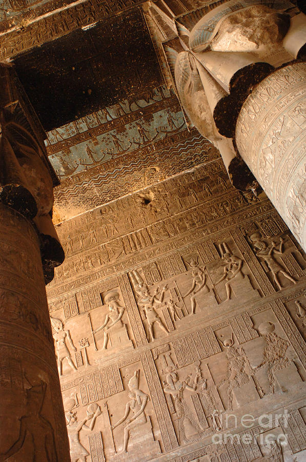 Egypt Hieroglyphics Photograph by Bob Christopher