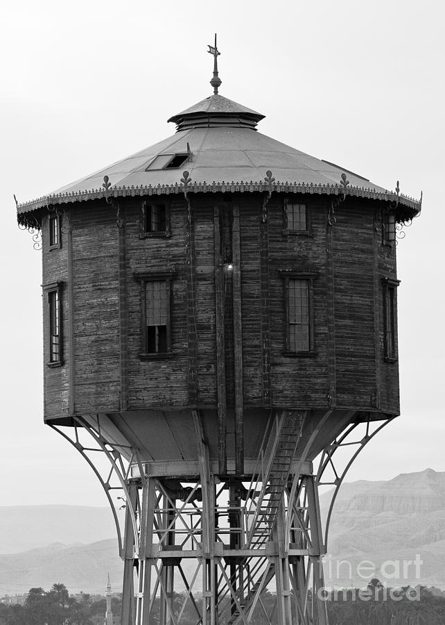Egypt Water Tower Photograph by Darcy Michaelchuk