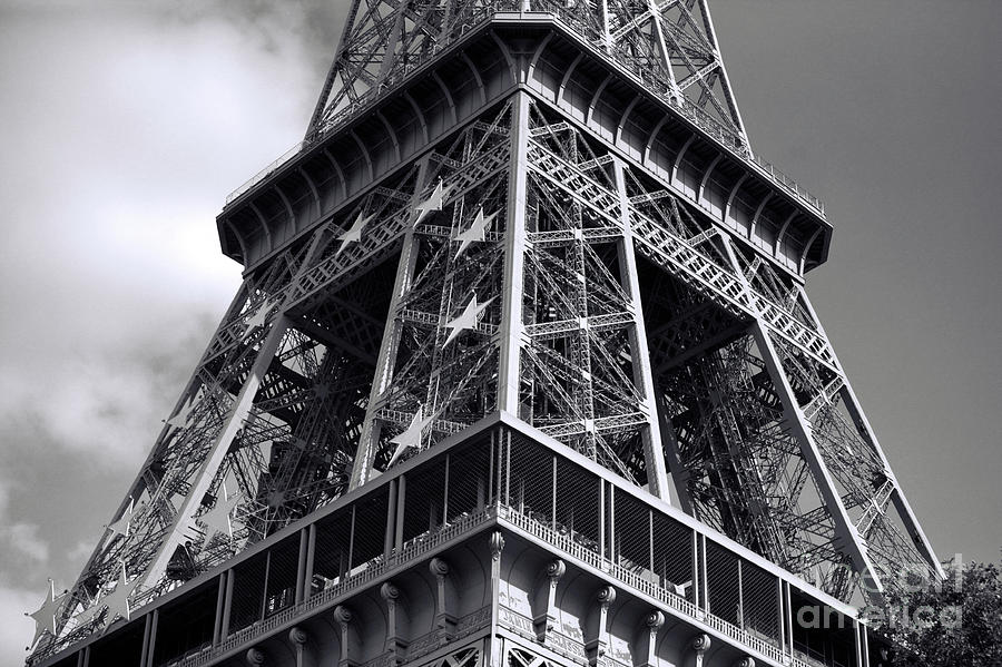 Eiffel Bw Photograph By Chuck Kuhn Fine Art America