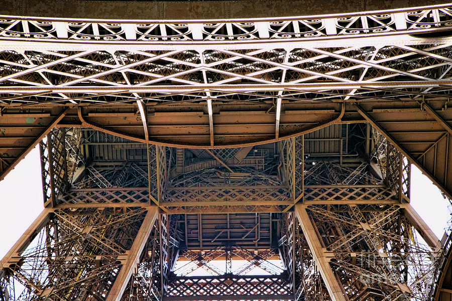 Eiffel Tower Photograph - Eiffel Edge II by Chuck Kuhn