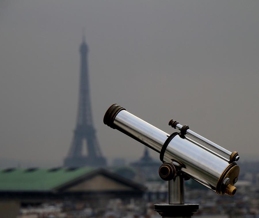 Eiffel Telescope Photograph by Andrew Fare