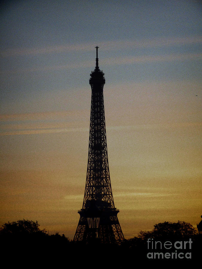 Eiffel Tower 2 Photograph by Karen Lewis