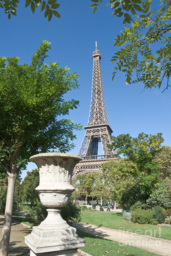 Eiffel Tower and Krater Photograph by Fabrizio Ruggeri