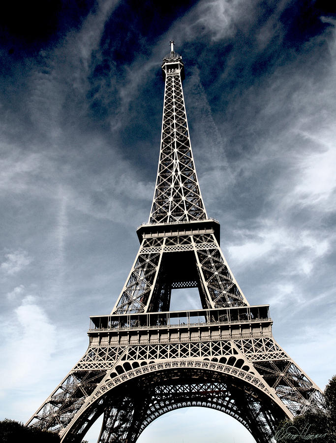 Eiffel Tower Photograph by Diana Haronis