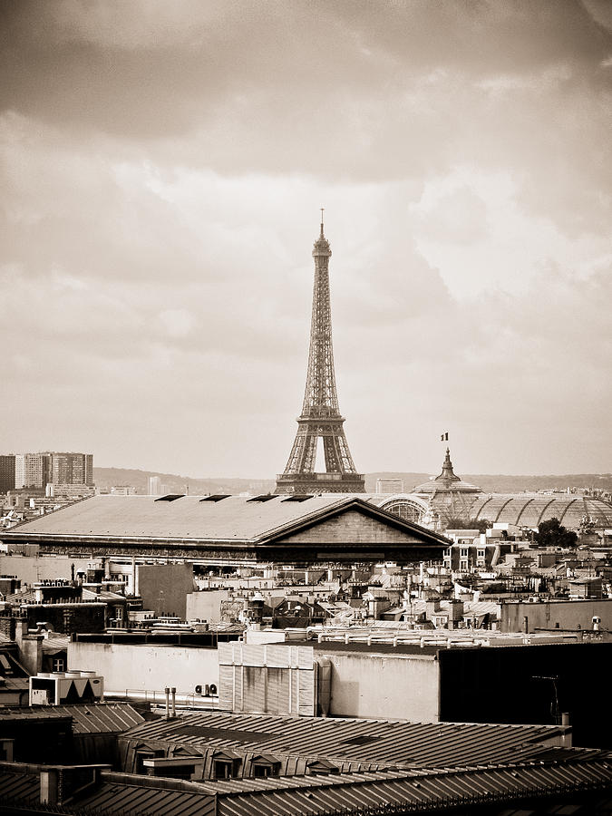 Eiffel Tower From A Distance. Photograph