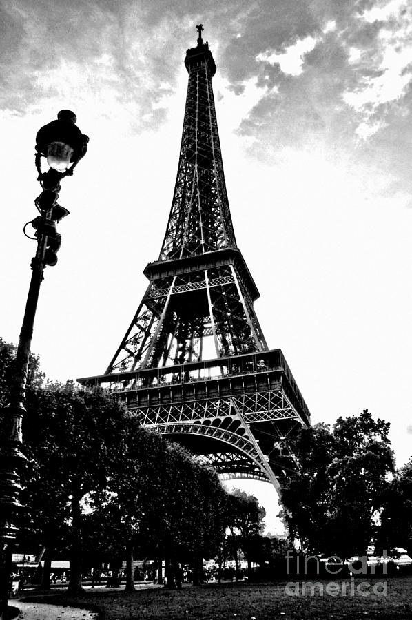 Eiffel Tower from park 1 Photograph by Micah May