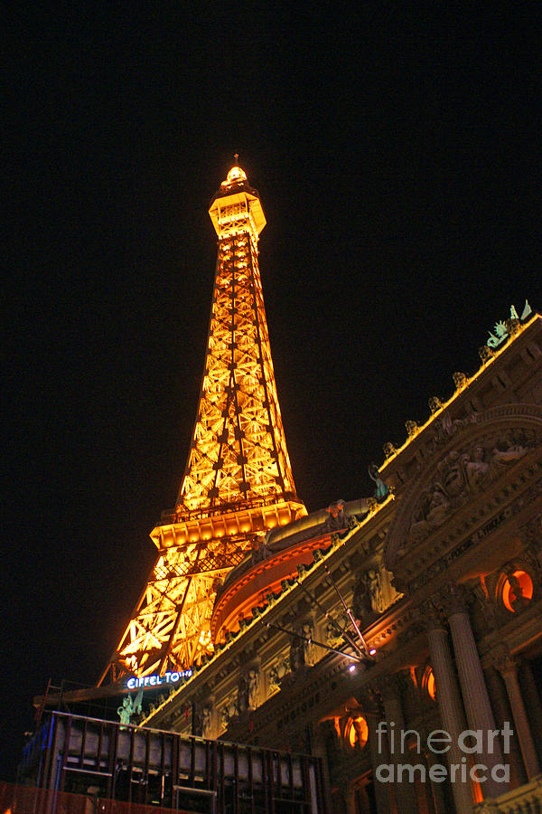 Eiffel Tower Photograph - Eiffel Tower in Vegas by Randy Harris
