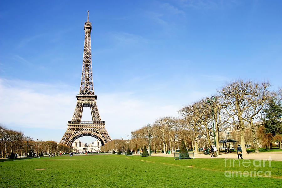 Eiffel Tower Photograph by Paul Topp