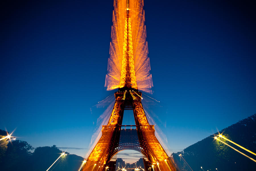 Eiffel Tower Zoom Photograph by Anthony Doudt