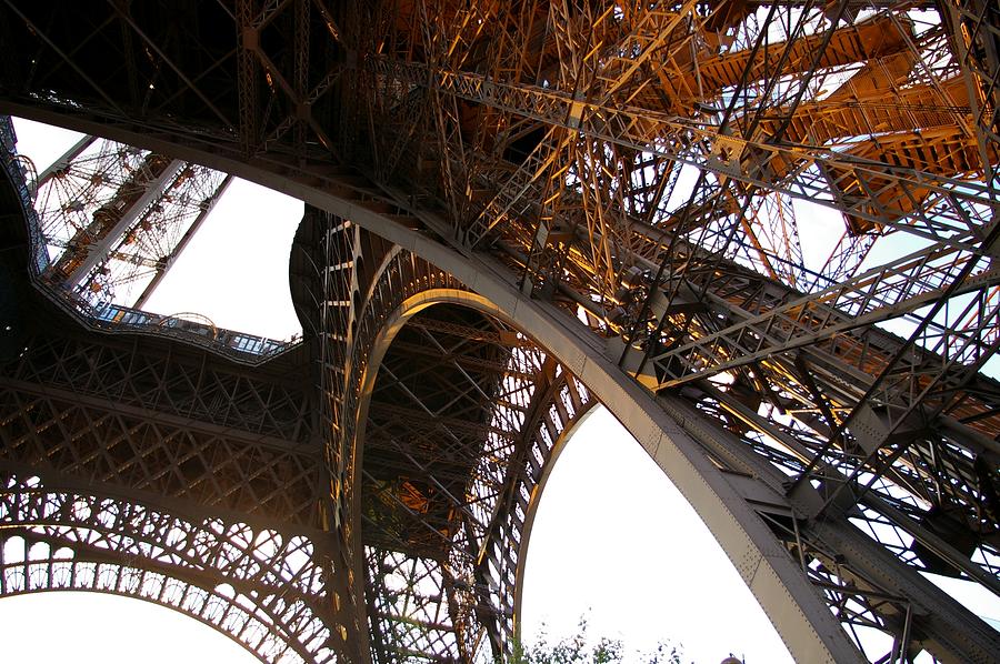 Eiffel Photograph - Eiffels Parabolic Lace by Christine Burdine