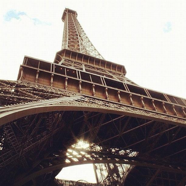 Paris Photograph - #eiffeltower #paris by Jen Hernandez