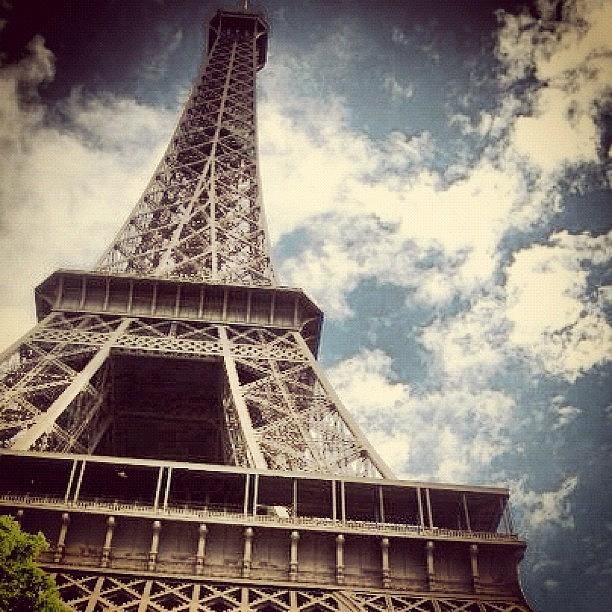 Paris Photograph - #eiffeltower #paris by Tzvi Shishler