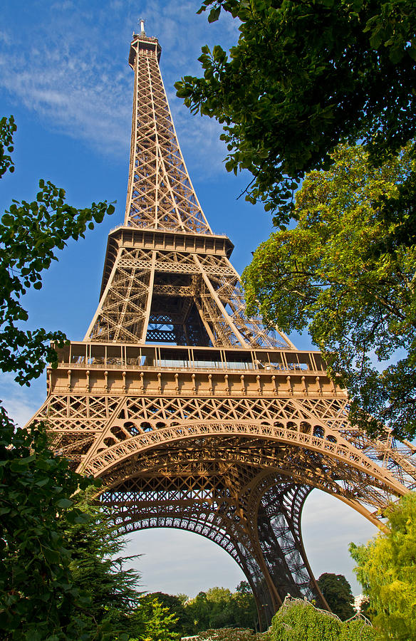Eiffle Tower Photograph by David Freuthal