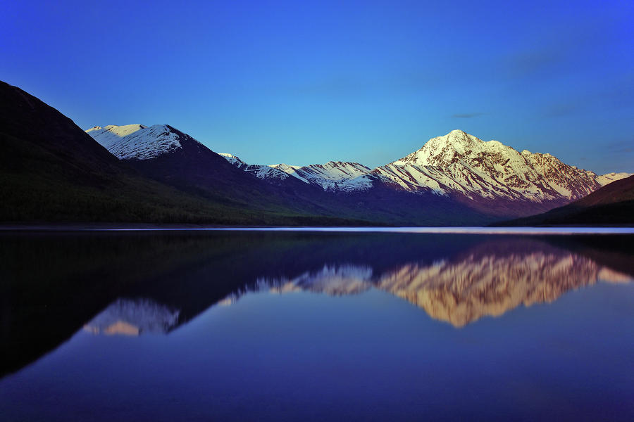 Alaska Photograph - Eklutna Reflections by Rick Berk